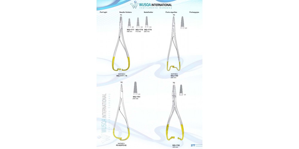 TC Needle Holders Forceps